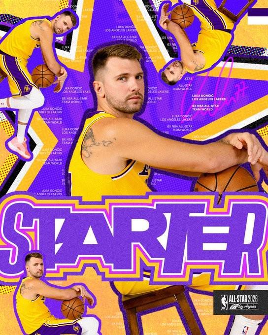 世俱杯投注技巧-新的时代，东契奇生涯首夺全明星票王，此前10年詹姆斯7次夺魁